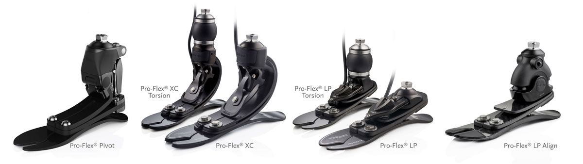 ossur pro-flex pivot prosthetic foot. Category 6. Size 27. Left